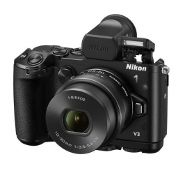 NIKON 1 V3 KIT 10-30mm VR PD-Zoom + EVF + držalo