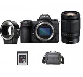 NIKON Z6II KIT 24-200 + FTZ + XQD 64GB + TORBA